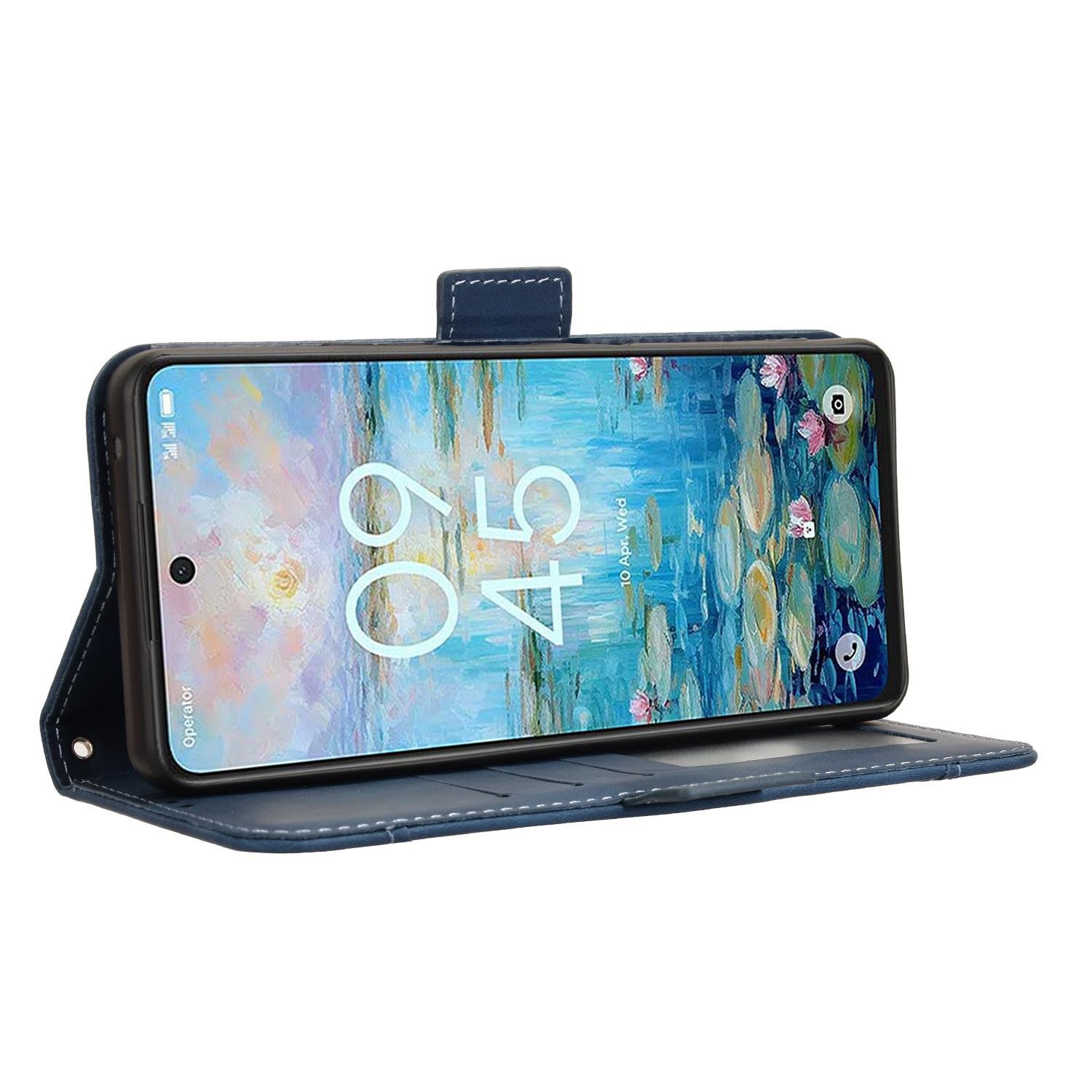 Tel1 TCL 50 NXTpaper 5G/ 50 Pro NXTpaper 5G Magnet Wallet Θήκη Βιβλίο - Blue