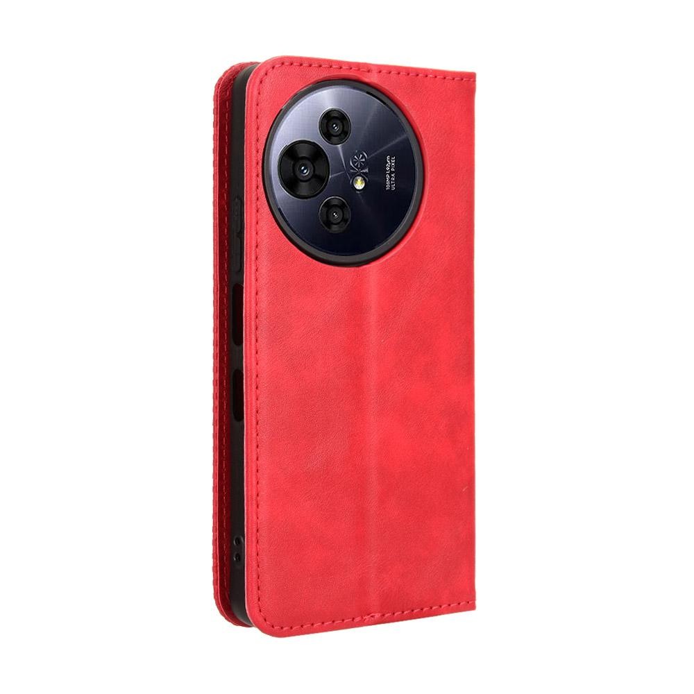 Tel1 TCL 50 NXTpaper 5G/ 50 Pro NXTpaper 5G Cubic Magnet Θήκη Βιβλίο - Red