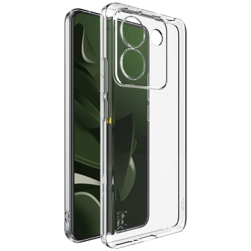 IMAK Xiaomi Redmi Poco M7 Pro Shockproof Clear Silicone Θήκη Σιλικόνης - Διάφανη