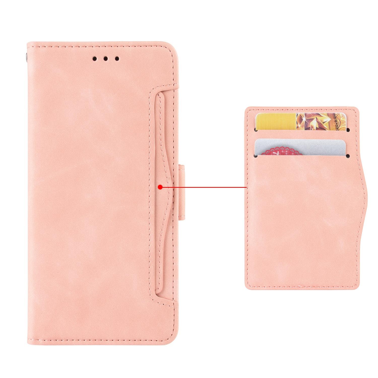 Tel1 Xiaomi Redmi Note 14 5G / Poco M7 Pro 5G Magnet Wallet Θήκη Βιβλίο - Rose