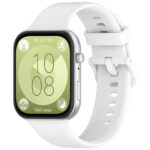 Λουράκι Huawei Watch Fit 3 / 4 / 4 Pro Silicone Solid Color - White