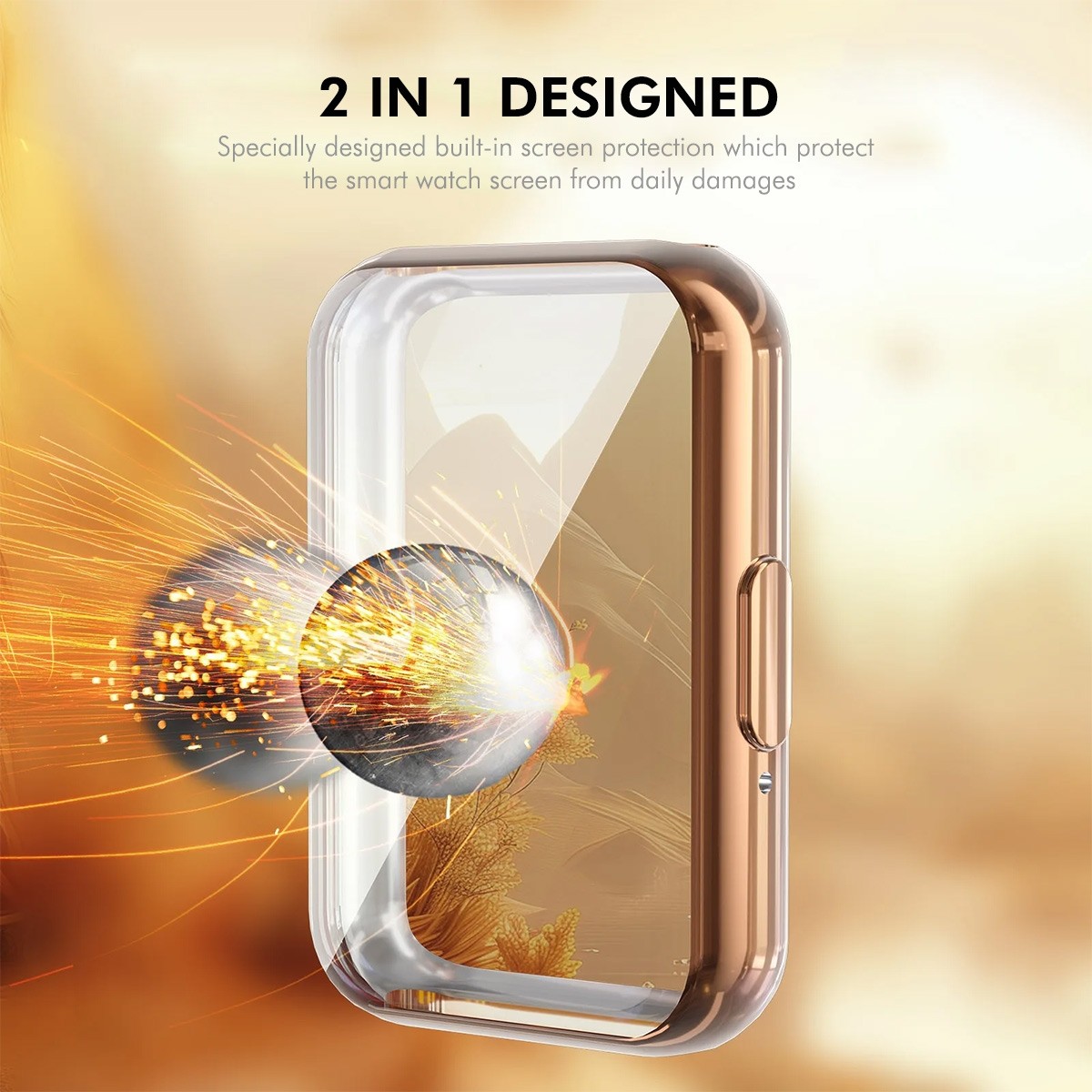 Samsung Fit 3 ENKAY Screen Protector Θήκη Προστασίας Pink