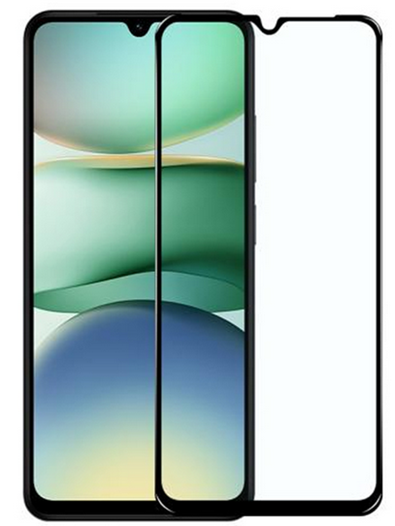 Xiaomi Redmi A5 4G / Poco C71 Προστασία Οθόνης με Μαύρο Περίγραμμα 6D Pro Veason Full Face Tempered Glass Black