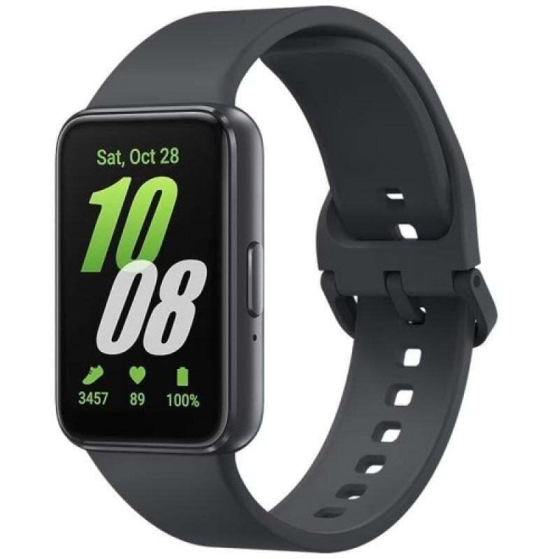 Λουράκι Samsung Galaxy Fit 3 Silicone Solid - Dark Grey