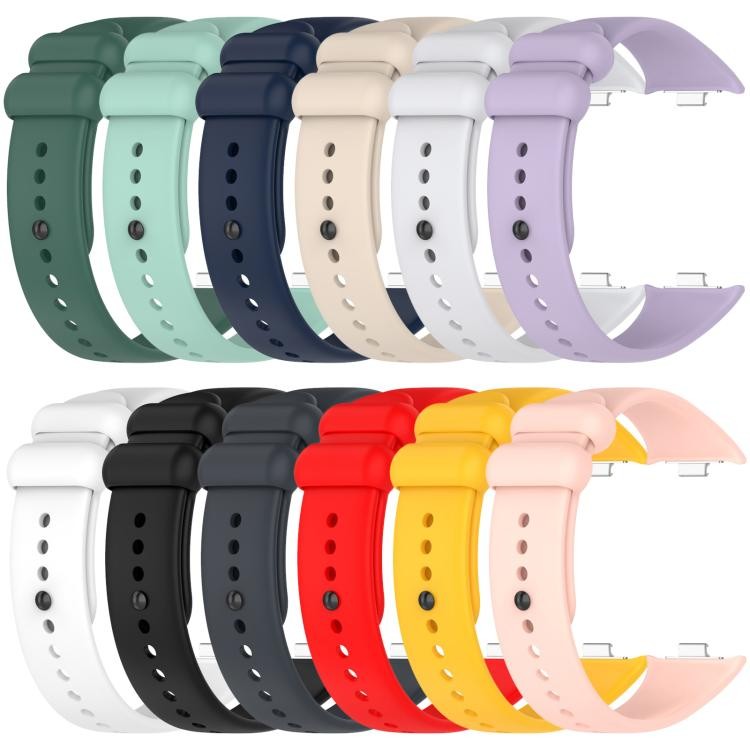 Λουράκι Xiaomi Smart Band 9 Pro/8 Pro / Redmi Watch 5/4 Silicone Solid Color - Grey