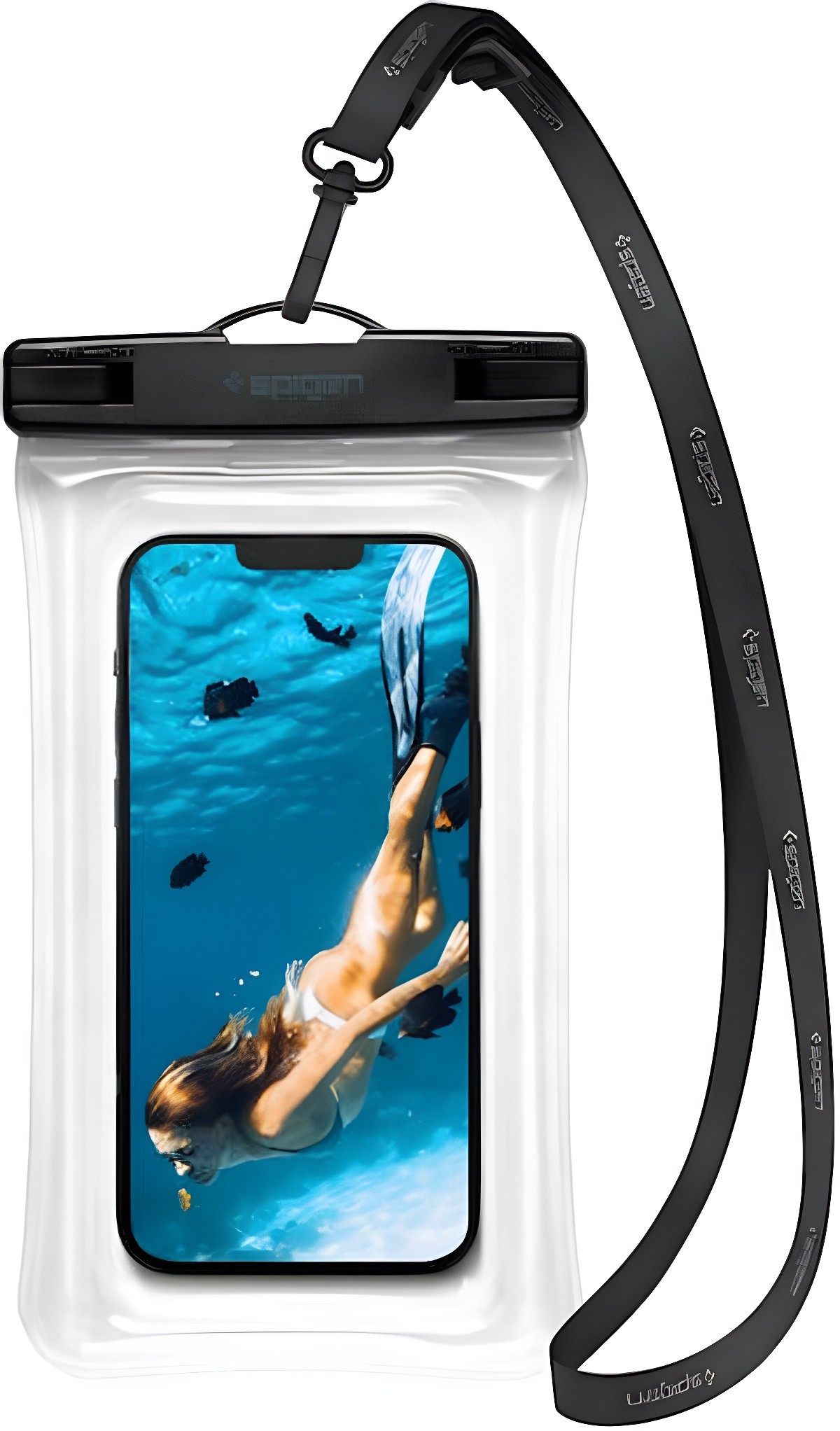 Spigen A610 Universal Αδιάβροχη Θήκη για Smartphones έως 6.9'' Crystal Clear AMP04530