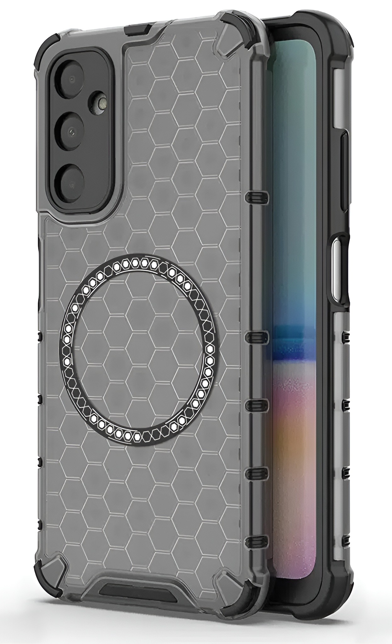 Techsuit Samsung Galaxy A05s 4G Magsafe Honeycomb Shield Θήκη Σκληρή - Black