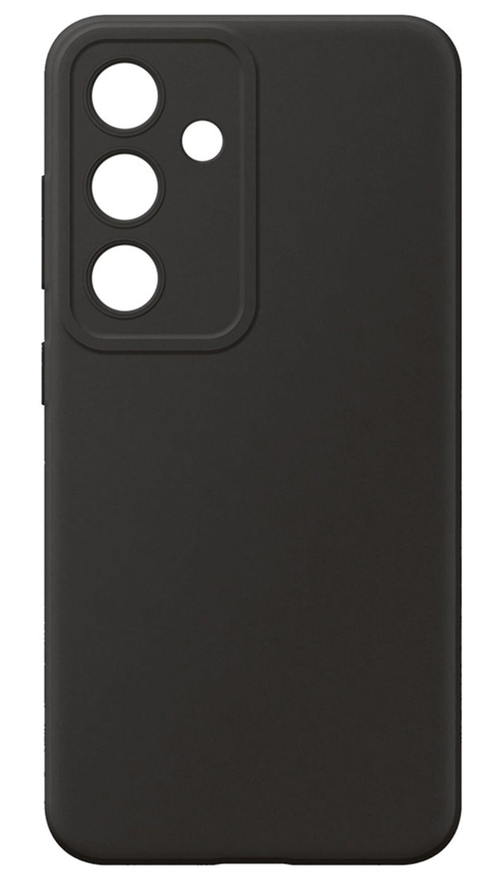 Forcell Samsung Galaxy S25 Soft Touch Θήκη Σιλικόνης - Black