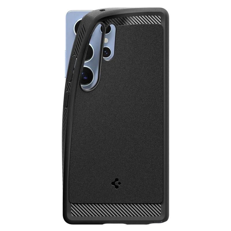 Spigen Samsung S25 Ultra 5G Magfit Rugged Armor™ Θήκη Σιλικόνης - Black ACS08951