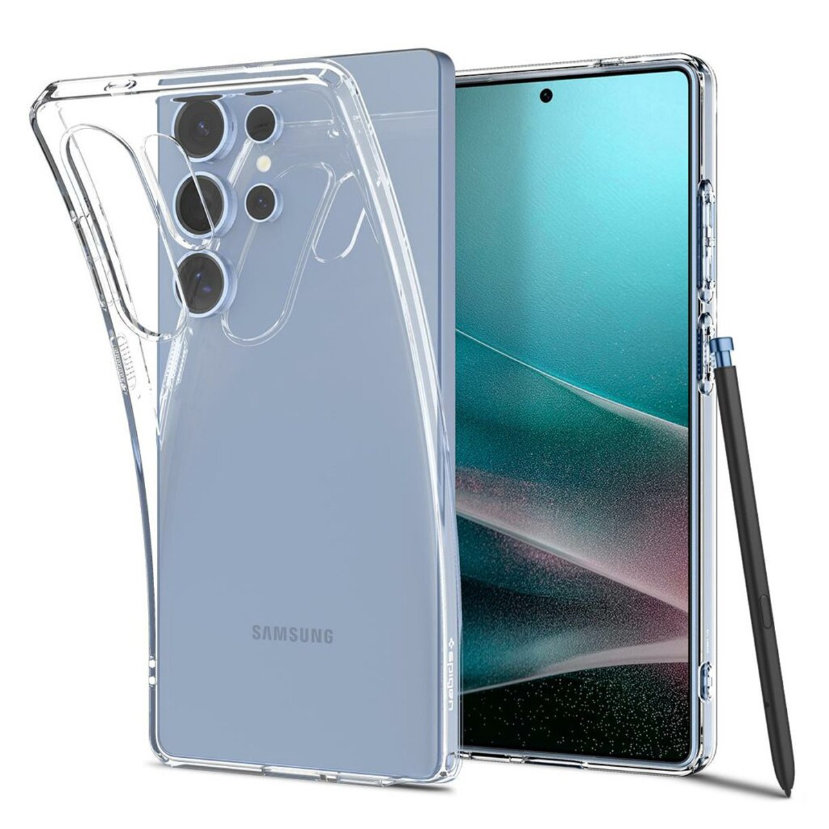Spigen Samsung S25 Ultra 5G Liquid Crystal™ Θήκη Σιλικόνης - Διάφανη ACS08948