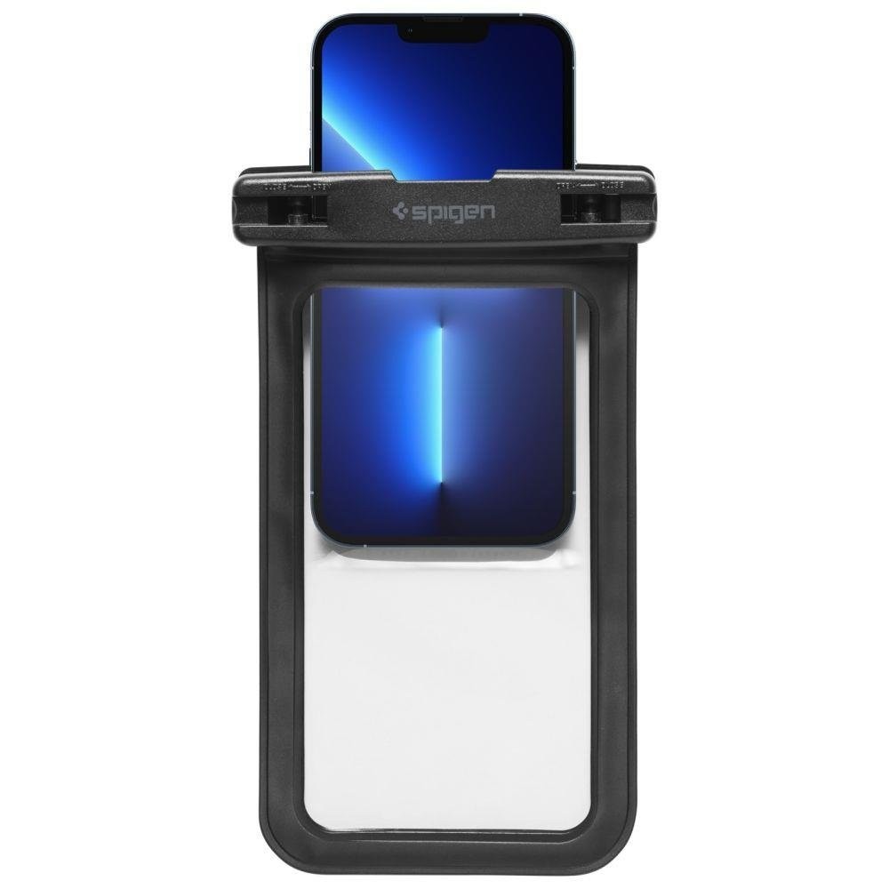 Spigen A601 Σετ με 2 Universal Αδιάβροχες Θήκες για Smartphones έως 6.9'' Black AMP04523