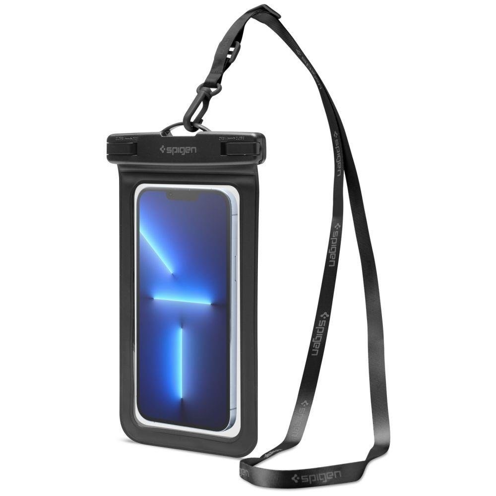 Spigen A601 Σετ με 2 Universal Αδιάβροχες Θήκες για Smartphones έως 6.9'' Black AMP04523
