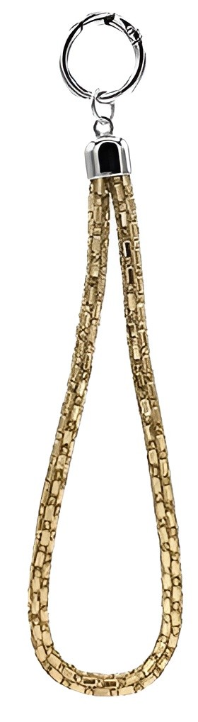 Universal Λουράκι Καρπού για Smartphone Wrist Strap with Patch Rose Gold