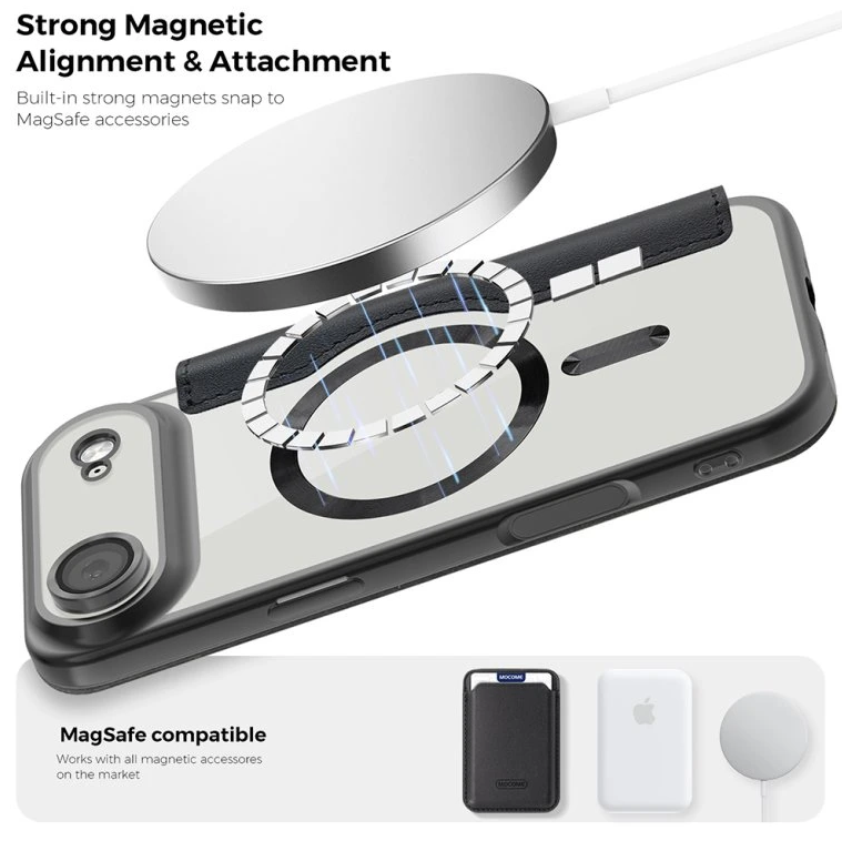 Techsuit iPhone 17 Pro Max SmartMag Θήκη Βιβλίο - Pink