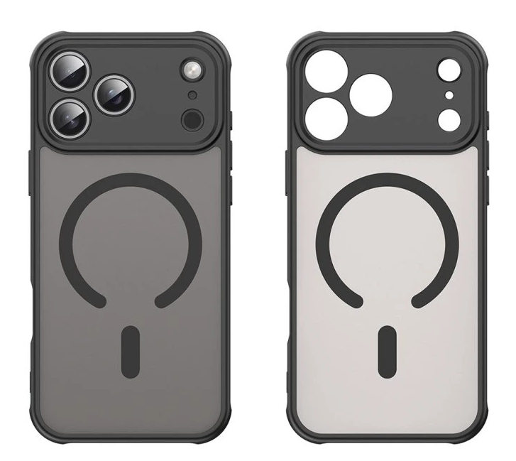 Techsuit iPhone 17 Pro MagSafe HaloFrost II Θήκη Σκληρή Φιμέ - Black