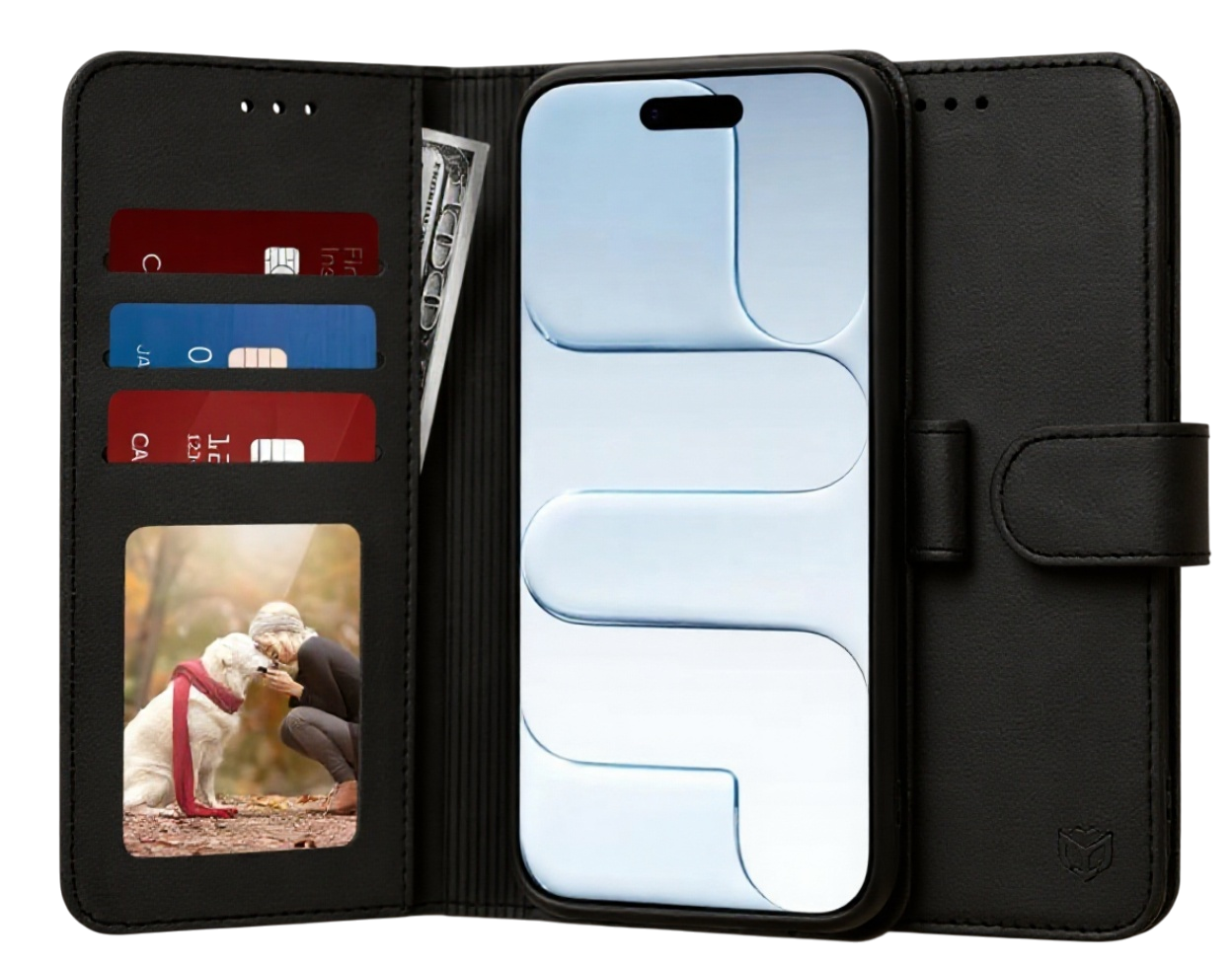 Techsuit iPhone 17 Air Diary Θήκη Βιβλίο - Black