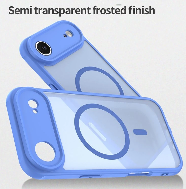 Techsuit iPhone 17 Air MagSafe HaloFrost II Θήκη Σκληρή - Sky Blue