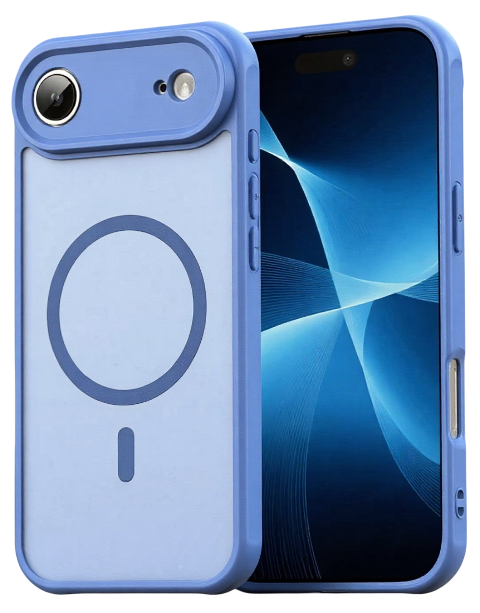 Techsuit iPhone 17 Air MagSafe HaloFrost II Θήκη Σκληρή - Sky Blue