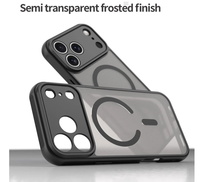 Techsuit iPhone 17 Pro Max MagSafe HaloFrost Θήκη Σκληρή Φιμέ - Green