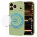 Techsuit iPhone 17 Pro Max MagSafe Softflex Θήκη Σιλικόνης - Matcha