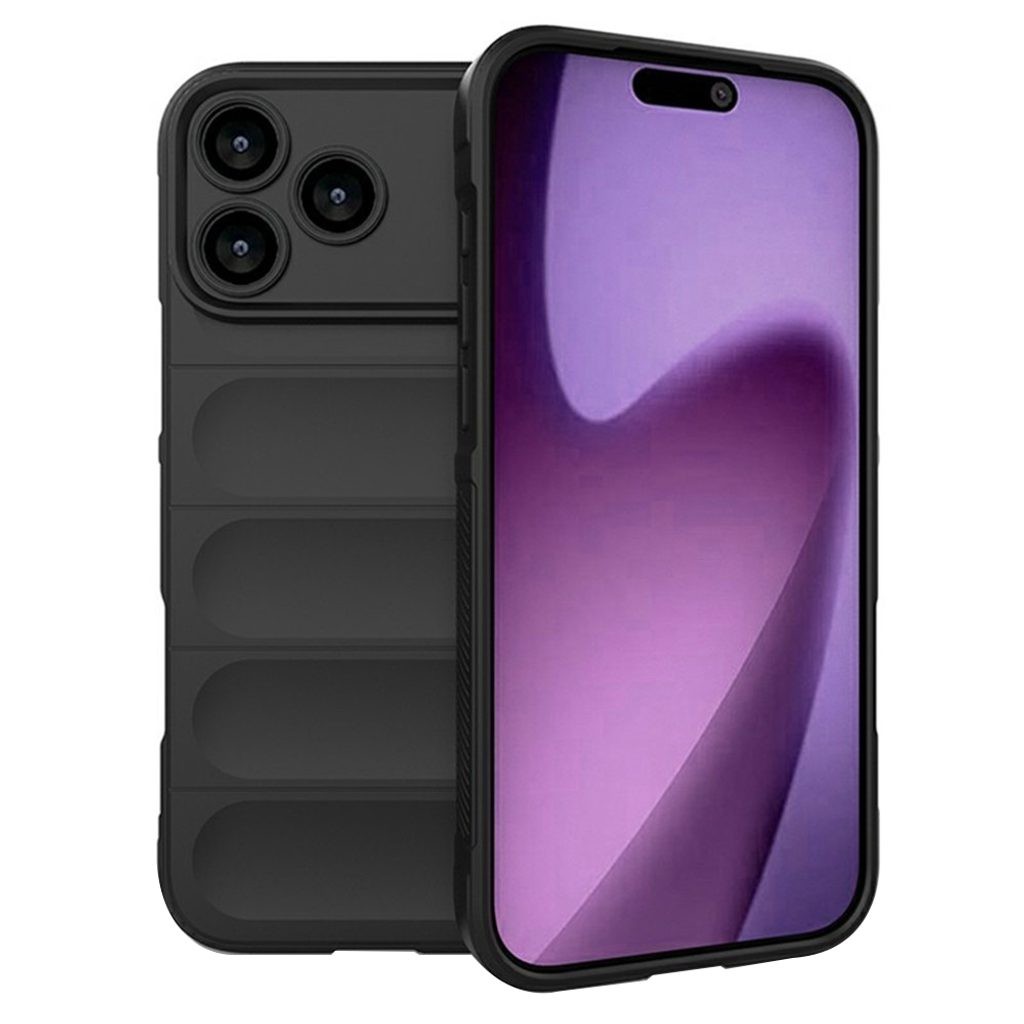 Techsuit iPhone 17 Pro Max Magic Shield Θήκη Σιλικόνης - Black