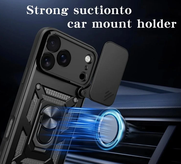 Techsuit iPhone 17 Pro Max Camshield Series Θήκη Σκληρή - Blue