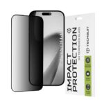 iPhone 17 Προστασία Οθόνης Φιμέ Techsuit 111D Privacy Full Face Tempered Glass