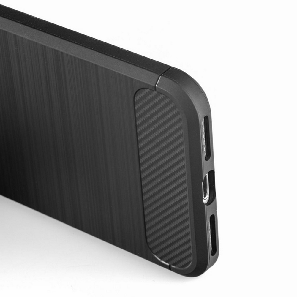 Forcell Xiaomi Redmi 15C 4G / 5G / Poco C85 Carbon Fiber Θήκη Σιλικόνης - Black