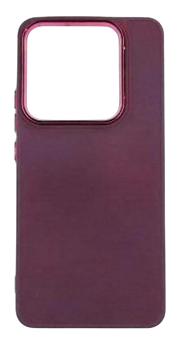 Forcell Xiaomi Redmi 15C 4G / 5G / Poco C85 Frame Θήκη Σιλικόνης - Purple
