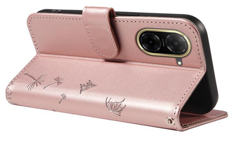 Τel1 Xiaomi Redmi A5 4G Dandelion Embossed Pattern Θήκη Βιβλίο - Pink