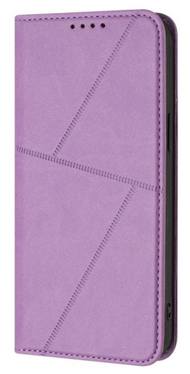 Τel1 Xiaomi Redmi A5 4G Strong Magnetic Frosted Flip Θήκη Βιβλίο - Purple