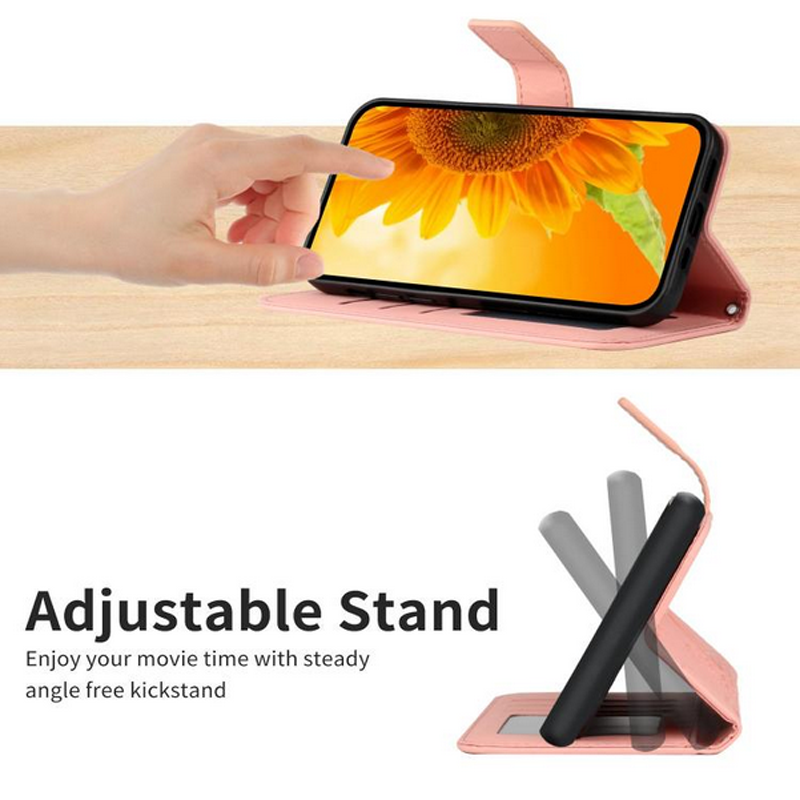 Tel1 Xiaomi Redmi A5 4G Sun Flower Θήκη Βιβλίο - Pink