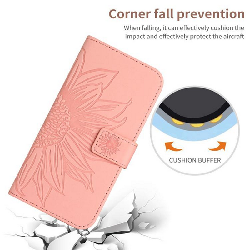 Tel1 Xiaomi Redmi A5 4G Sun Flower Θήκη Βιβλίο - Pink
