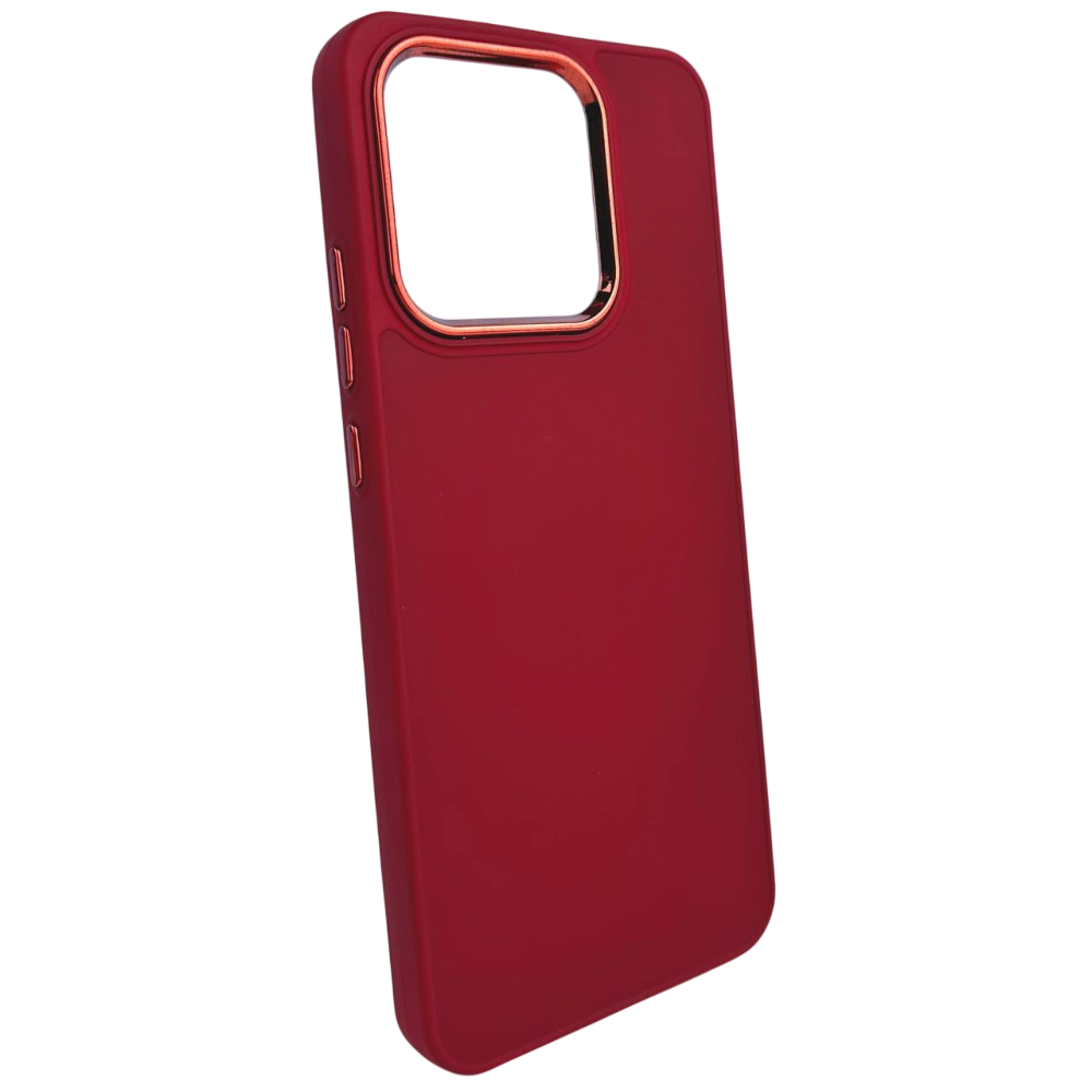 Forcell Xiaomi Redmi 15C 4G / 5G / Poco C85 Frame Θήκη Σιλικόνης - Magenta