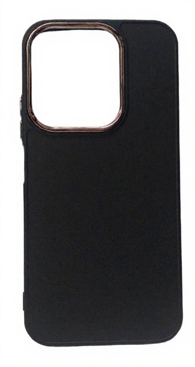 Forcell Xiaomi Redmi 15C 4G / 5G / Poco C85 Frame Θήκη Σιλικόνης - Black