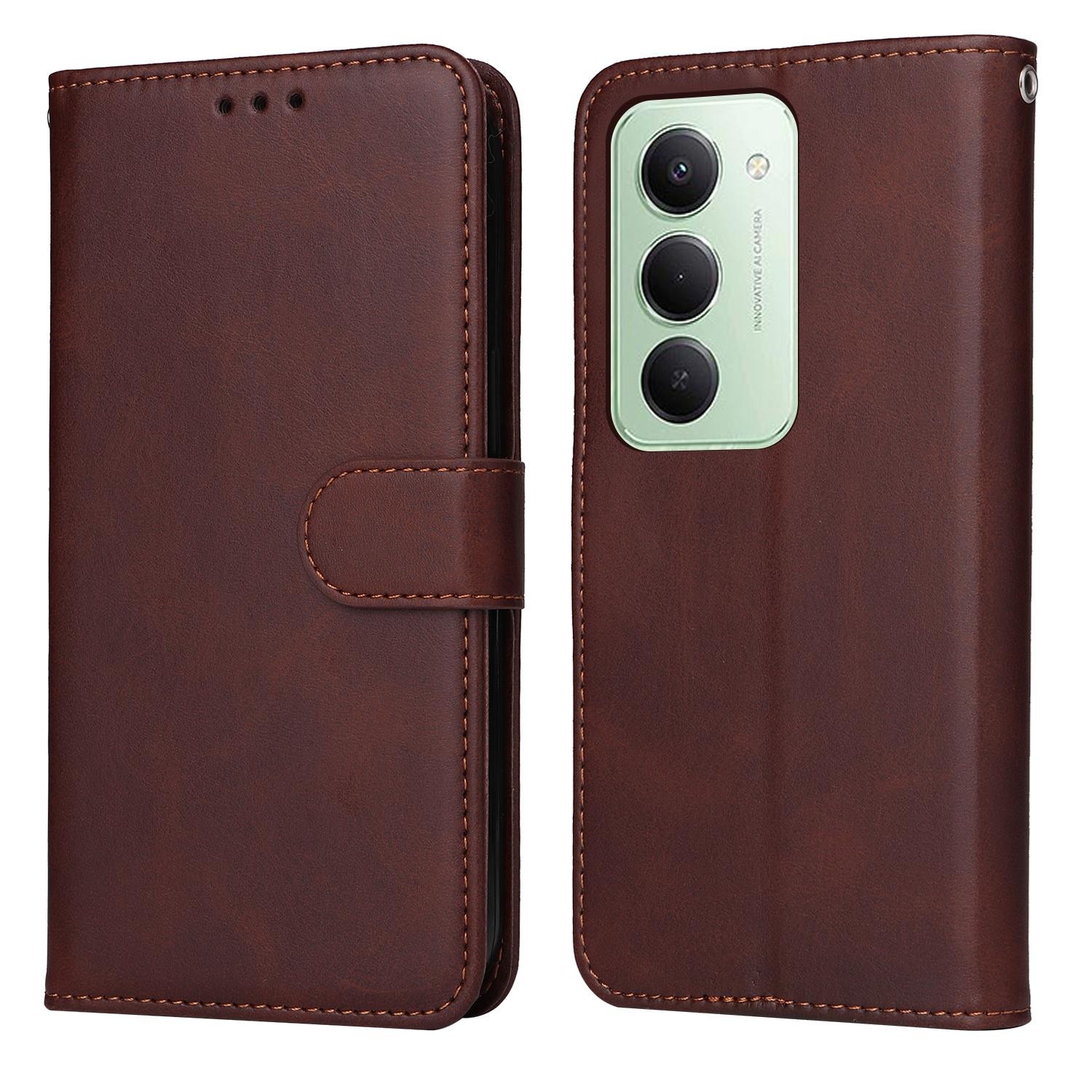 Enkay Xiaomi Redmi 15 4G Θήκη Βιβλίο - Brown