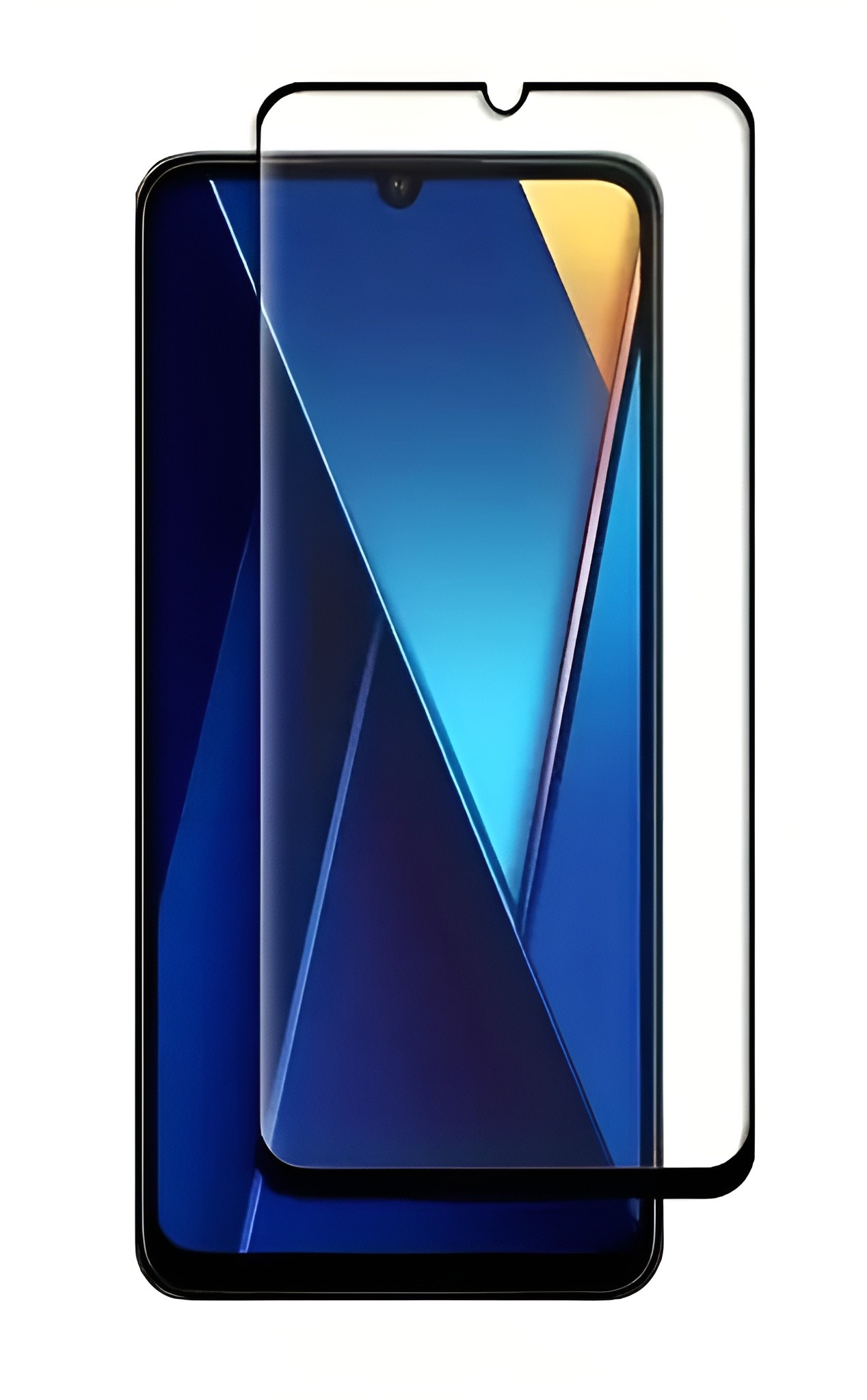 Xiaomi Redmi 13C / Poco C65 Προστασία Οθόνης με Μαύρο Περίγραμμα Wozinsky Full Glue Tempered Glass