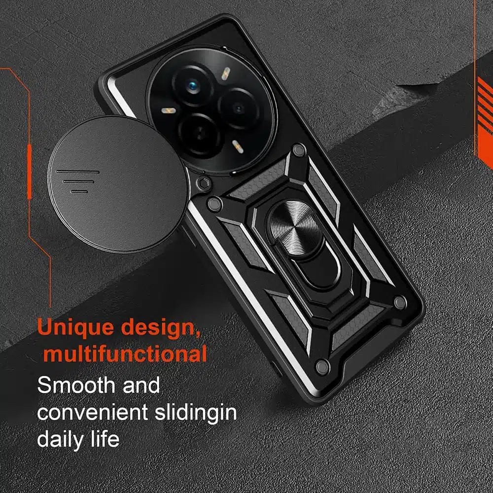 Forcell Xiaomi Redmi A5 4G Sliding Camshield Θήκη Σκληρή - Black