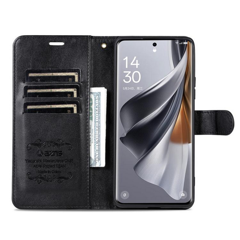 AZNS Xiaomi Redmi 15C 4G / Poco C85 Sheepskin Texture Θήκη Βιβλίο - Black