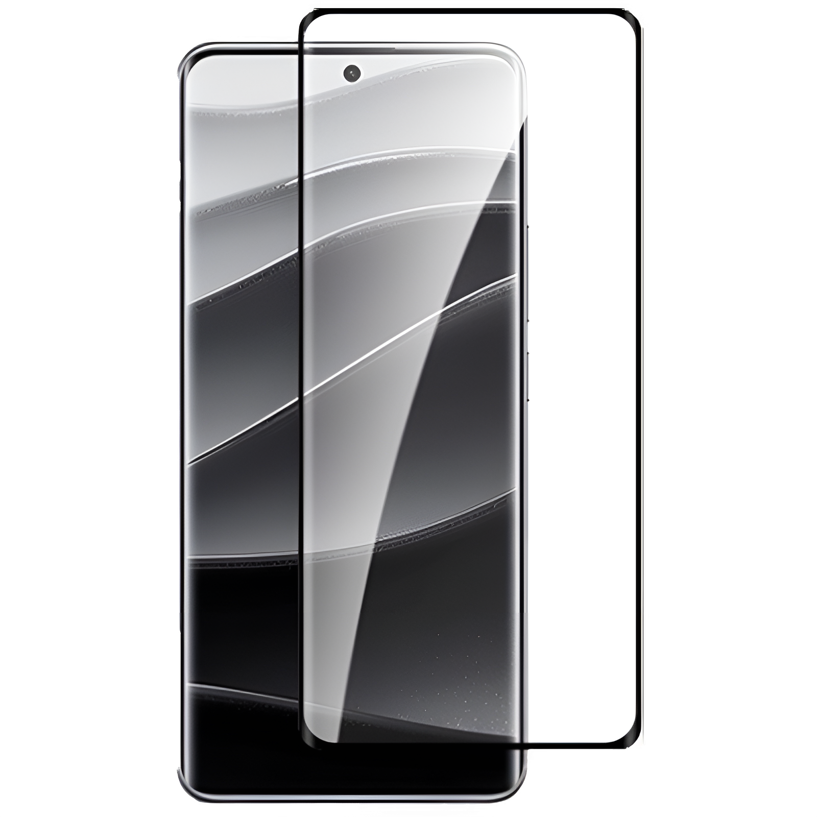 Xiaomi Redmi Note 14 Pro Plus Προστασία Οθόνης με Μαύρο Περίγραμμα Full Face Tempered Glass