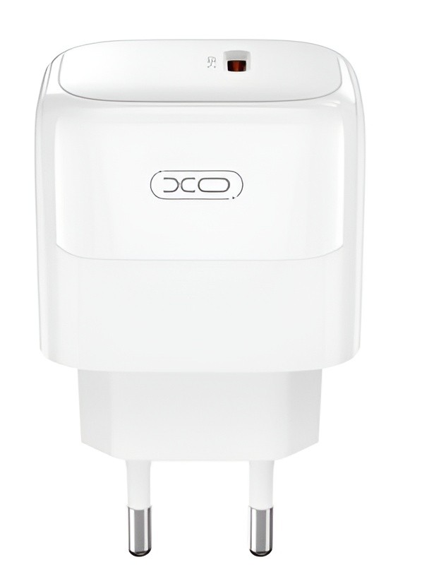 XO-L136 Φορτιστής χωρίς Καλώδιο με Θύρα USB - C PD 20W Λευκός