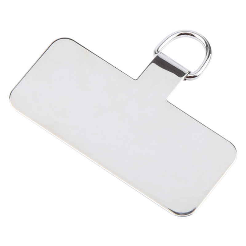 Δακτύλιος για Λουράκι Metal Mobile Phone Lanyard Fixing Gasket Silver