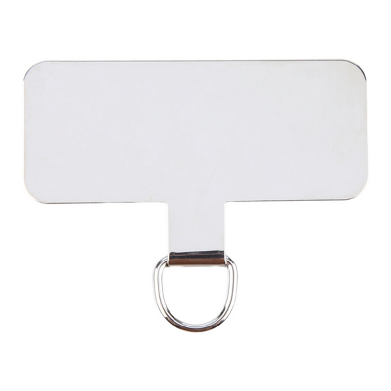Δακτύλιος για Λουράκι Metal Mobile Phone Lanyard Fixing Gasket Silver