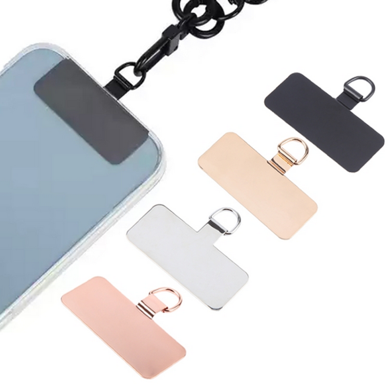 Δακτύλιος για Λουράκι Metal Mobile Phone Lanyard Fixing Gasket Black