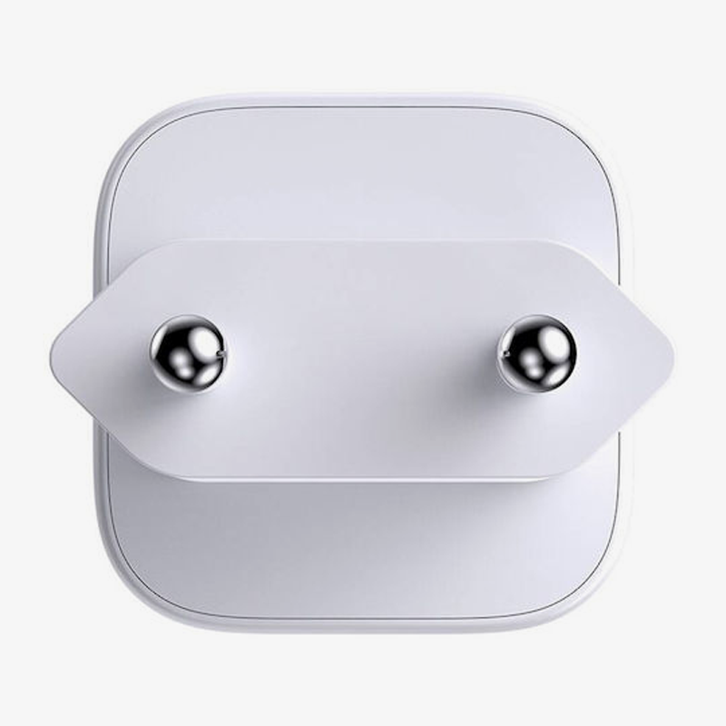 Joyroom Φορτιστής Χωρίς Καλώδιο GaN με Θύρα USB-C 30W Power Delivery QC 3.0 Λευκός