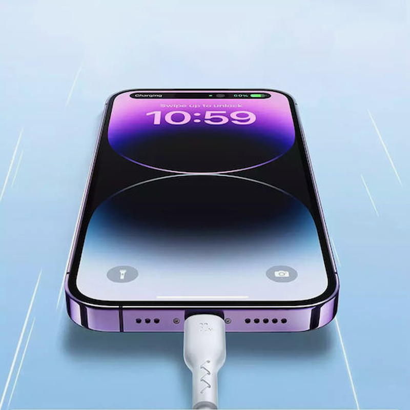 Joyroom USB-C to Lightning Cable Μαύρο 30W Power Delivery 1m
