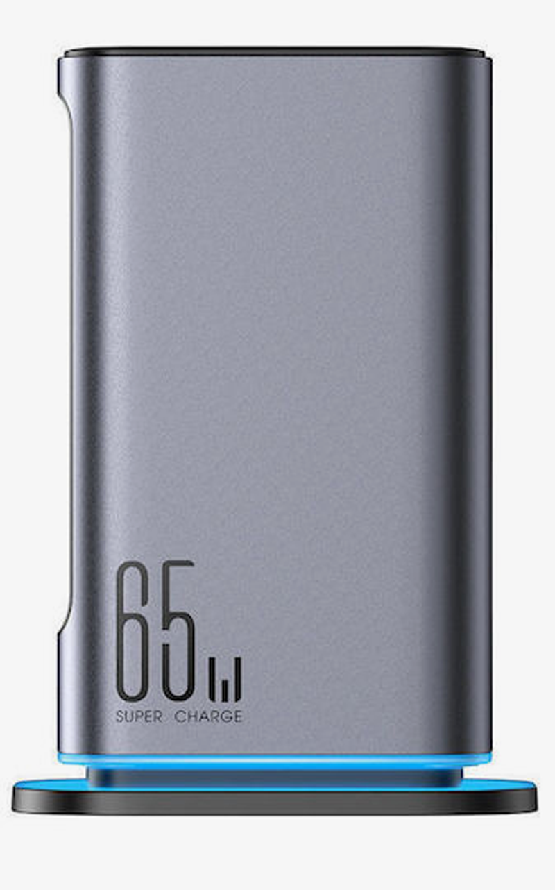 Joyroom Βάση Φόρτισης με 4Χ Θύρες USB-C & 2X Θύρες USB-A GaN Multi-Port Powers Station Σκούρο Γκρι