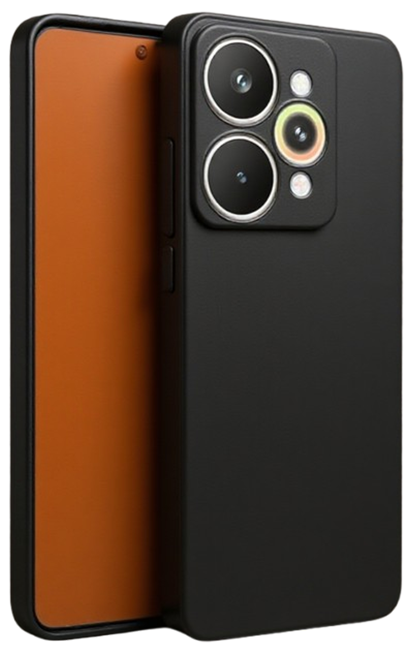 Forcell Realme 15 5G / 15 Pro 5G Matte Θήκη Σιλικόνης - Black