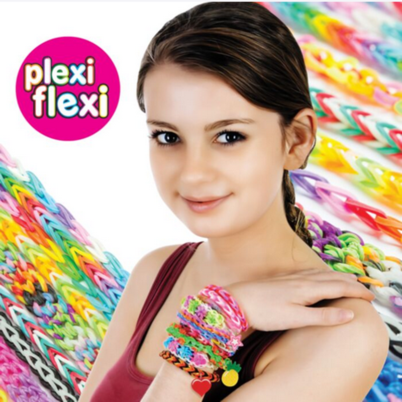 AS Plexi Flexi Σακουλάκι Με 800 Λαστιχάκια & 8 Αξεσουάρ Για Ηλικίες 5+ Χρονών
