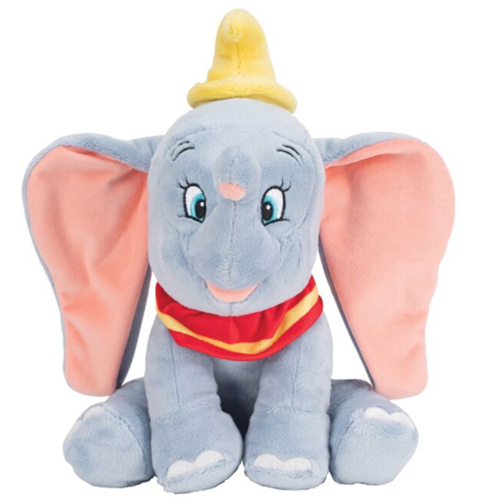 Disney Λούτρινο Dumbo Το Ελεφαντάκι Γκρι 25εκ.